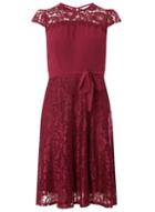 Dorothy Perkins *billie & Blossom Mulberry Lace Skater Dress