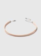 Dorothy Perkins Peach Two Row Choker Necklace