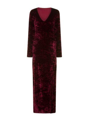 Dorothy Perkins *girls On Film Burgundy Maxi Dress