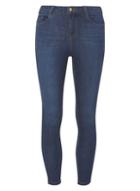 Dorothy Perkins Petite Mid Wash 'shape And Lift' Jeans