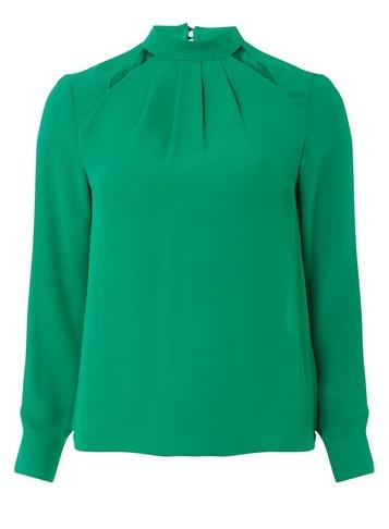 Dorothy Perkins Petite Green 'emily' Top
