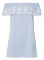 Dorothy Perkins Petite Chambray Bardot Dress