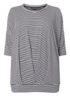 Dorothy Perkins *dp Curve Blue Bubble Hem Batwing Top