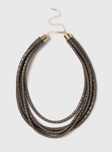 Dorothy Perkins Mesh Multirow Necklace