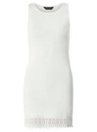 Dorothy Perkins White Lace Trim Tunic