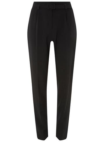 Dorothy Perkins *tall Black Tie Waist Trousers
