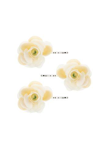 Dorothy Perkins Cream Rose Clips