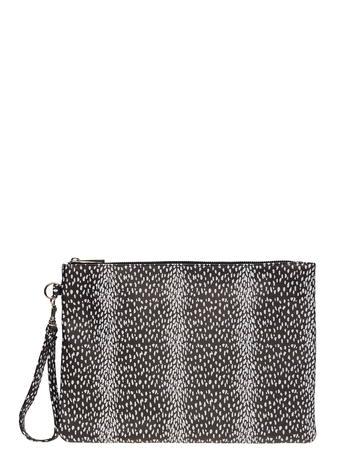 Dorothy Perkins Dalmation Wristlet Clutch