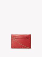 Dorothy Perkins Burgundy Studded Clutch