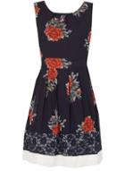 Dorothy Perkins *izabel London Multi Navy Floral Dress