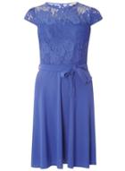 Dorothy Perkins *billie & Blossom Petite Cobalt Lace Dress
