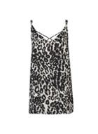 Dorothy Perkins *tall Grey Animal Print Camisole Top