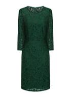 Dorothy Perkins *paper Dolls 3/4 Sleeve All Over Lace Bodycon Dress