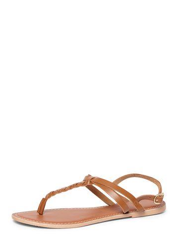 Dorothy Perkins Tan 'flavia' Leather Sandals