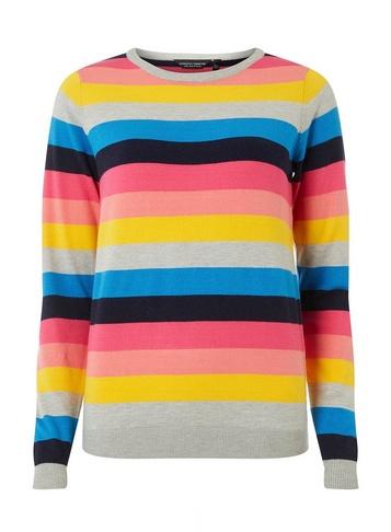 Dorothy Perkins Rainbow Fine Knitted Jumper