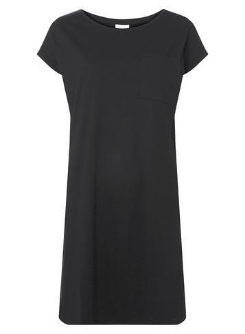 Dorothy Perkins *vila Black Pocket T-shirt Dress