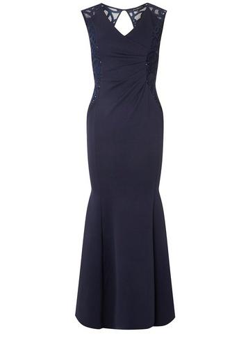 Scarlett B *scarlet B Navy Sequin Jasmin Maxi Dress