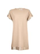 Dorothy Perkins Petite Blush Sequin Trim Shift Dress