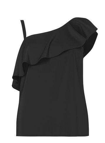 Dorothy Perkins Black One Shoulder Top