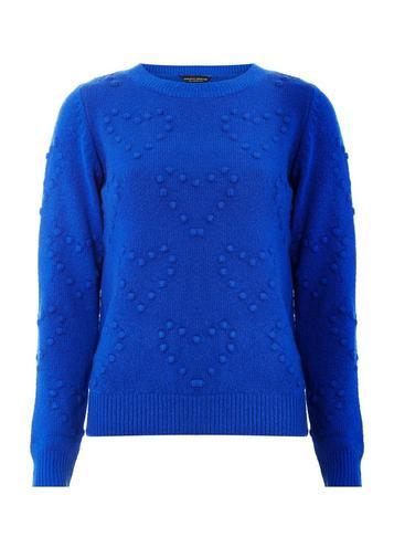 Dorothy Perkins Cobalt Heart Bobble Jumper