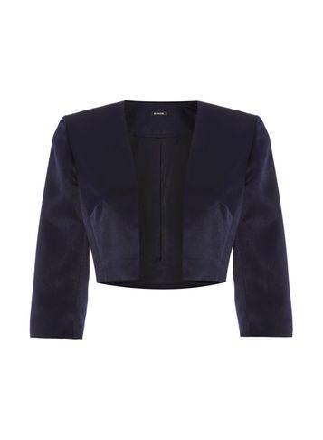 Dorothy Perkins *roman Originals Navy Cropped Jacket