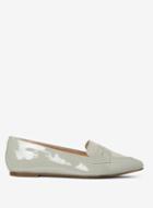 Dorothy Perkins Wide Fit Grey Lenny Loafers