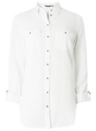 Dorothy Perkins *tall Cotton Linen Shirt