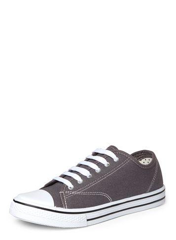 Dorothy Perkins Grey 'carla' Lace Up Trainer