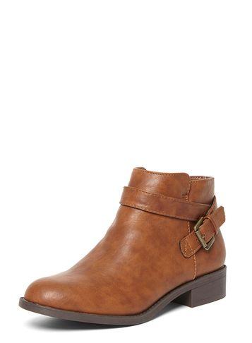 Dorothy Perkins 'madia' Tan Buckle Boots