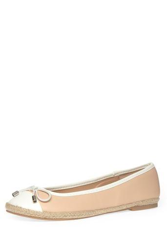Dorothy Perkins Nude Espadrile Pumps