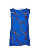 Dorothy Perkins Cobalt Chain Printed Top