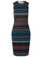 Dorothy Perkins Multi Coloured Striped Pencil Dress