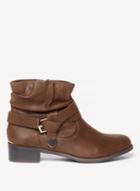 Dorothy Perkins Widefit Chocolate 'mylie' Boot