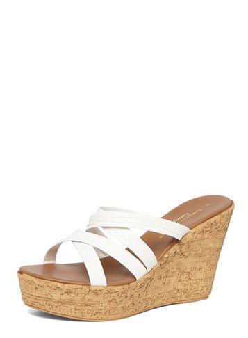 Dorothy Perkins White 'rosita' Comfort Wedges