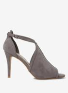 Dorothy Perkins Grey 'briana' Coverage Sandals