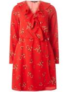Dorothy Perkins *vero Moda Red Print Wrap Dress