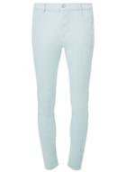 Dorothy Perkins Pale Blue 'frankie' Super Skinny Fit Ankle Grazer Jeans