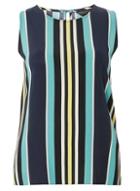 Dorothy Perkins Multi Stripe Zip Top