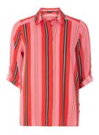 Dorothy Perkins Red Stripe Roll Sleeve Shirt