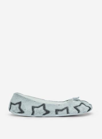 Dorothy Perkins Grey Clipped Star Ballerina