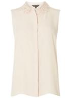 Dorothy Perkins Pink Lace Collar Shirt