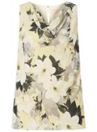 Dorothy Perkins *billie & Blossom Lemon Floral Cowl Neck Top