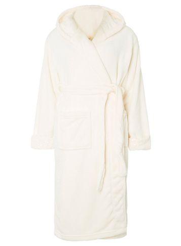 Dorothy Perkins Cream Sequin Trim Dressing Gown