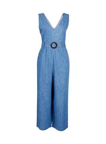 Dorothy Perkins Petite Horn Buckle Jumpsuit
