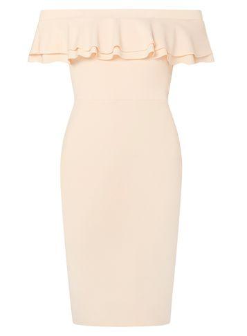 Dorothy Perkins Petite Blush Bardot Dress