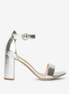 Dorothy Perkins Silver 'shimmy' Sandals