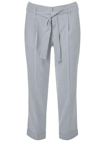 Dorothy Perkins Petite Chambray Striped Trousers