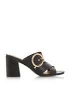 *head Over Heels By Dune Black Joliee Sandals