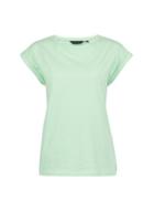 Dorothy Perkins Mint Roll Sleeve Cotton T-shirt