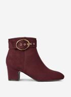 Dorothy Perkins Wide Fit Oxblood Argo Boots